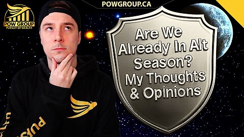 Are We Already In Alt Season? My Thoughts & Opinions