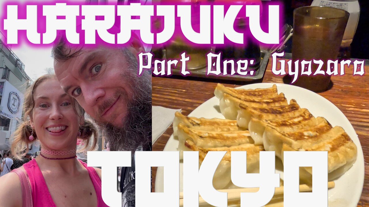 We Tried Gyoza at Gyozaro! Harajuku | Tokyo, Japan (Part 1) (Episode 6)