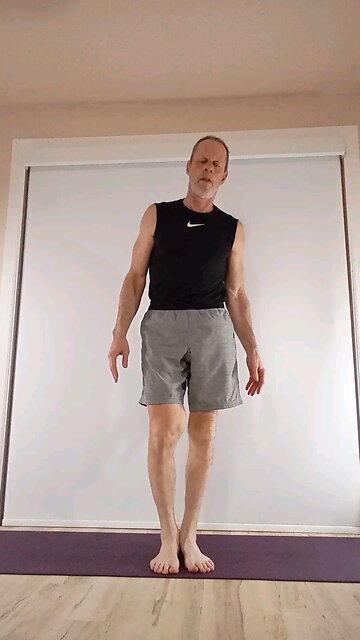 Twisted root sitting standing