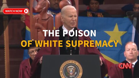 Biden's rabid hatred of White people