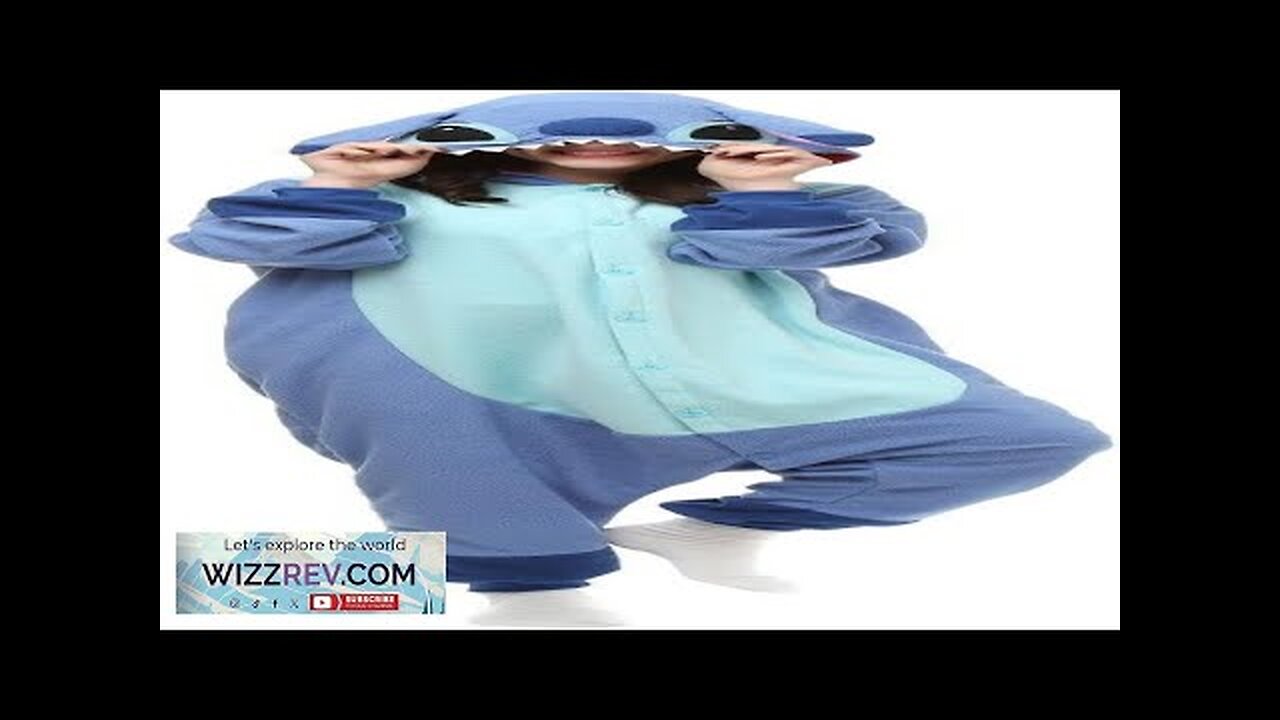 Lilo Stitch Onesie Costume For Adult Men Women Review