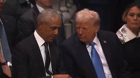 Priceless Moments Between Obama, Trump, Pence, Jill And Kamala At Carter Funeral: Part 3