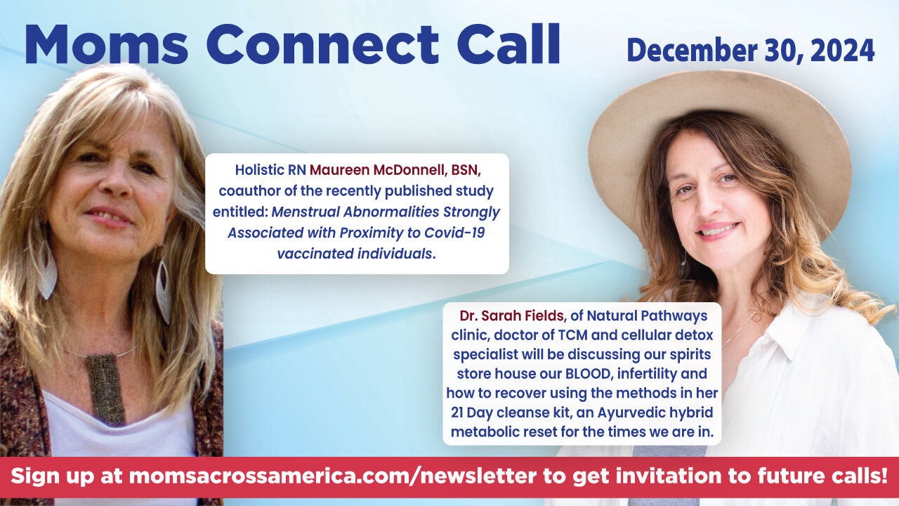 Moms Connect Call - December 30, 2024