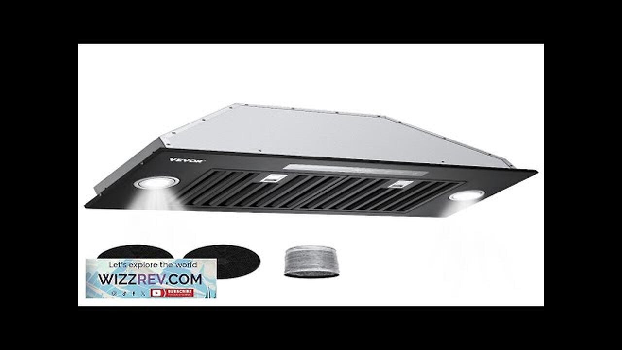 VEVOR 30in Built-in Range Hood Insert Vent Hood 800CFM Gesture & Touch Review