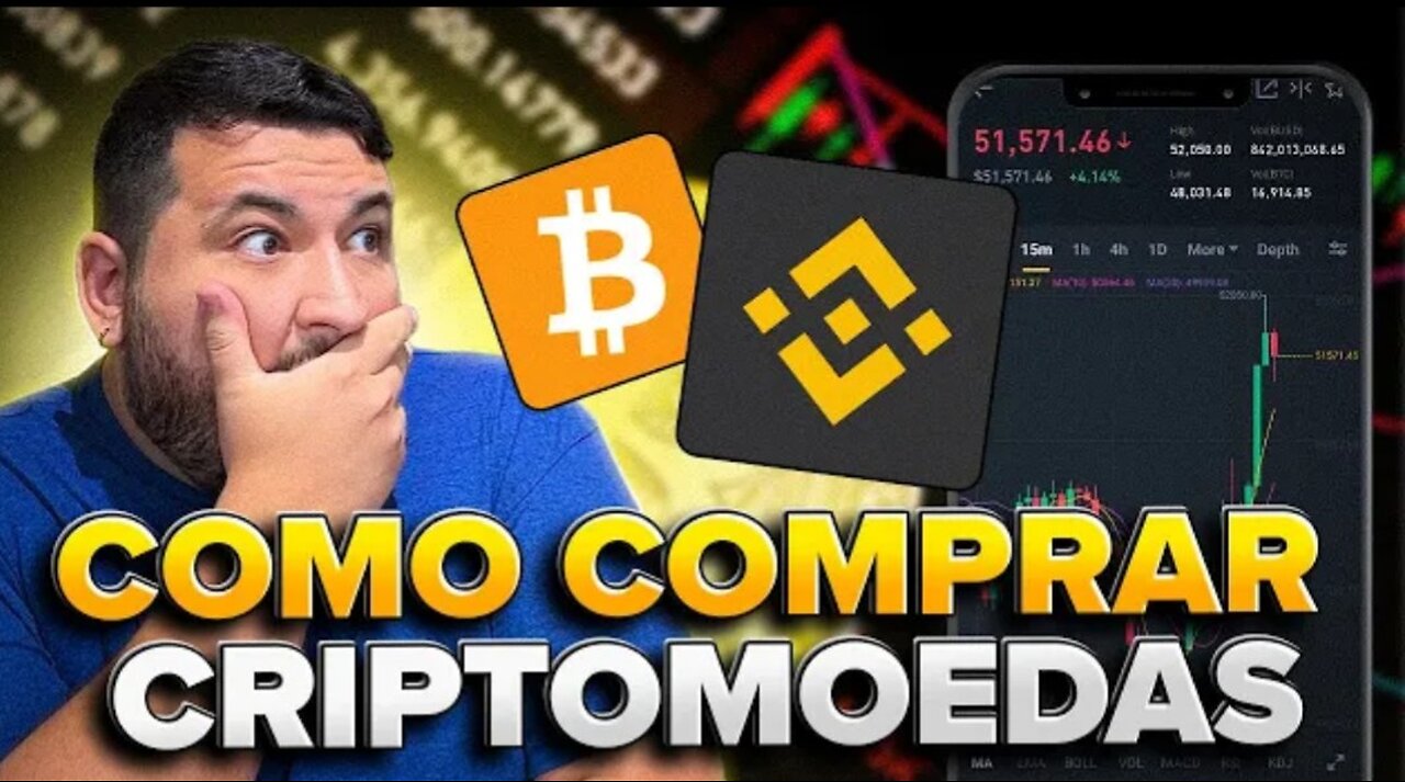 [PASSO A PASSO] COMO COMPRAR BITCOIN PELO APP DA BINANCE!