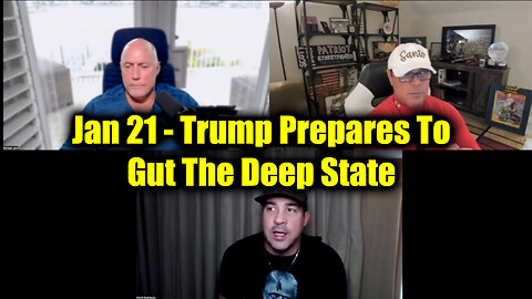 Mike Jaco, Scott McKay & Nino Rodriguez 1.21.25 - Trump Prepares To Gut The Deep State