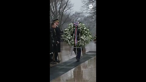 SEE IT: President-elect Donald Trump and Vice President-elect JD Vance took part in a wreath-laying