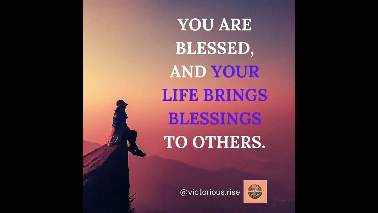 You Are a Blessing