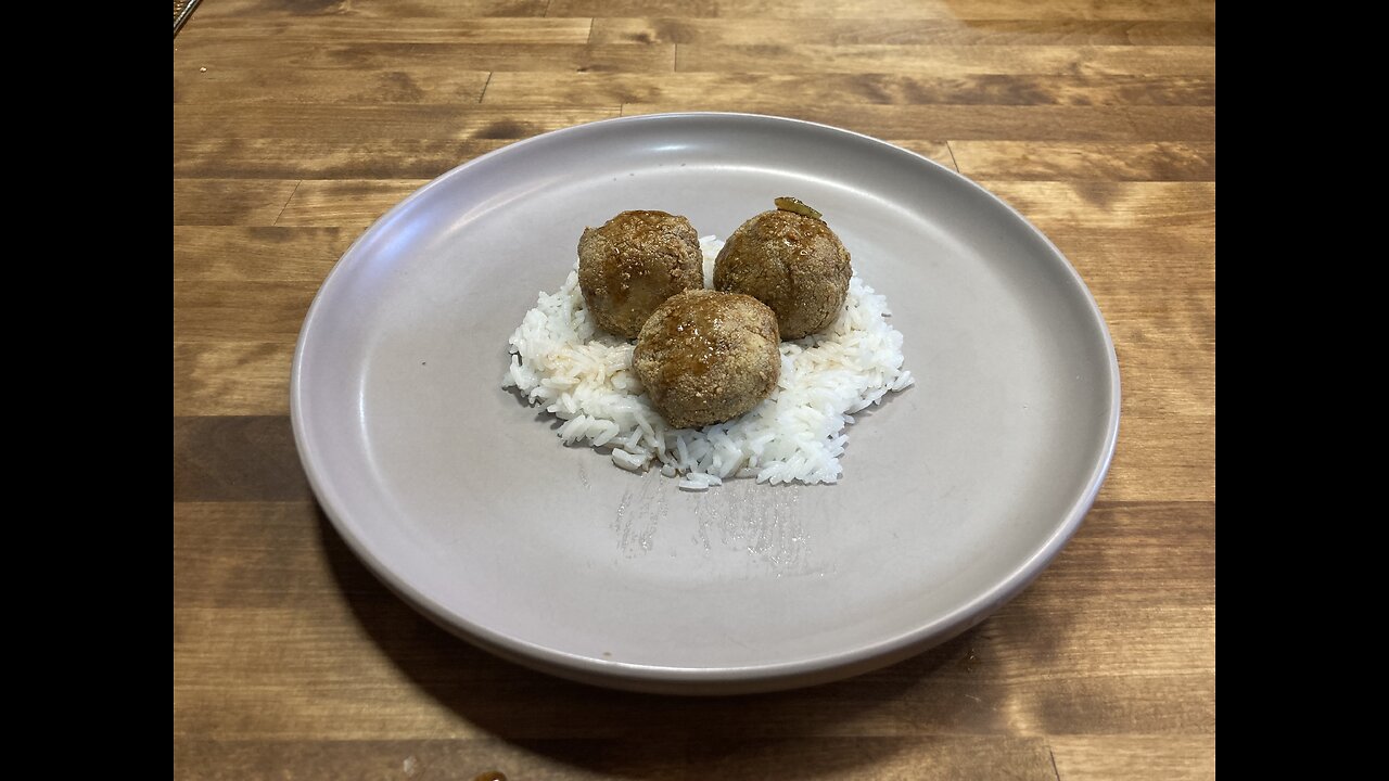 (FAILED) (Vegetarian) Japanese Style Meatballs