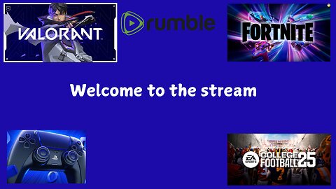 Multi game stream. Fortnite, Valorant, Ea College Football 25. Challenges Welcome.