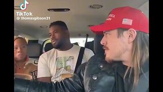 Black Couple Tells Uber Driver To Remove His MAGA Hat