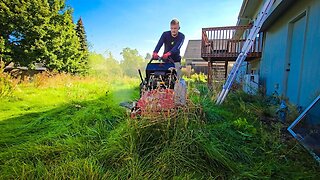 Back Pain SO SEVERE He Nearly COLLAPSED After Mowing His YARD