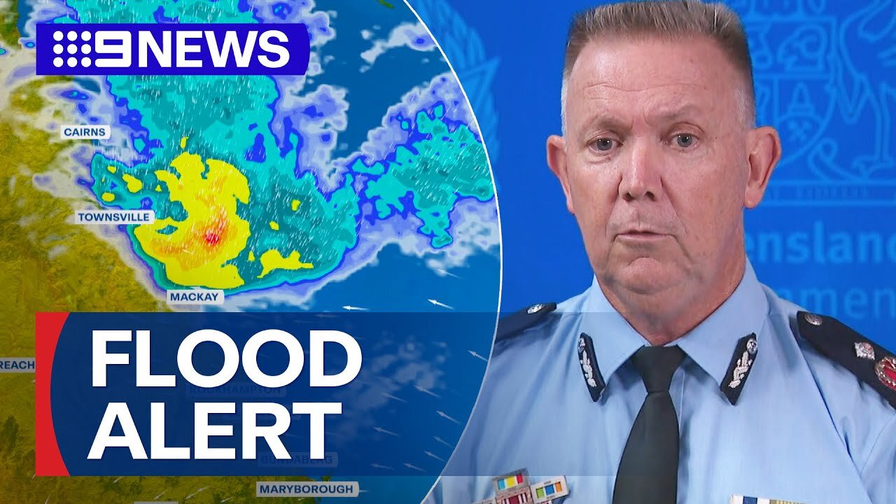 Weather warnings put North Queensland on flood alert | 9 News Australia
