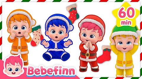 Bebefinn Christmas Stories | Colorful Santa + More Fun Play Musicals