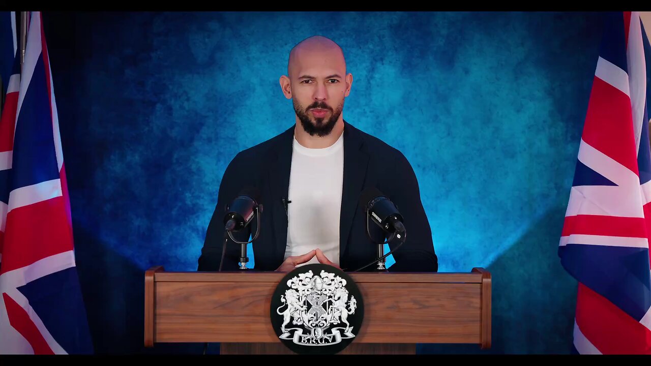 Andrew Tate creates the "BRUV Party" as part of his campaign to become the Prime Minister of the UK
