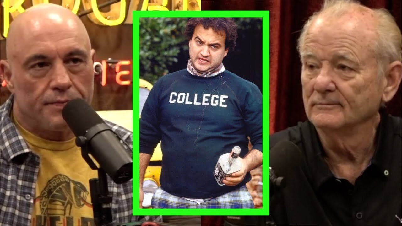 Bill Murray Clears Up Misconceptions About John Belushi - w' Joe Rogan