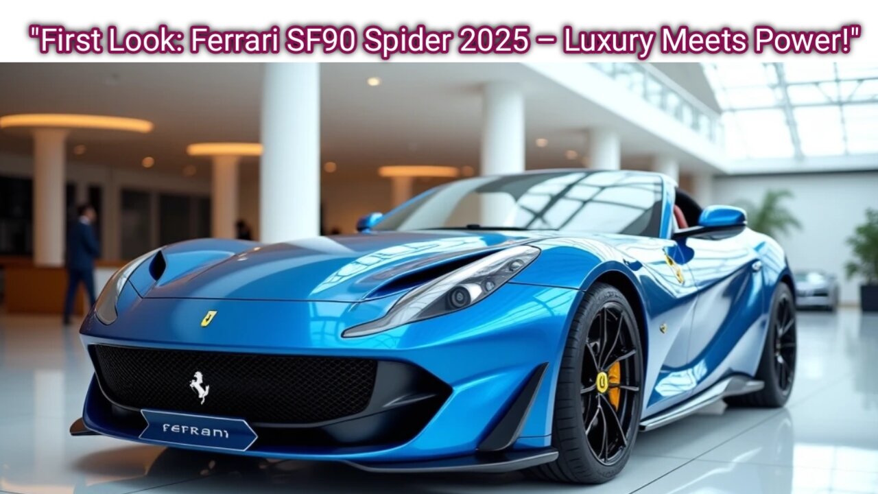 "Ferrari SF90 Spider 2025: The Ultimate Open-Top Experience " #FerrariSF90 #LuxuryCars2025