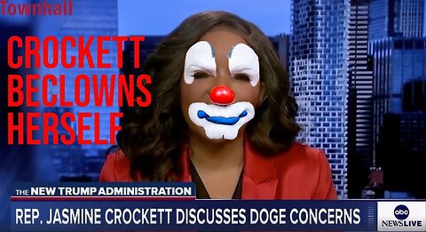 Crockett beclowns herself