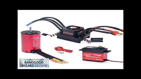 SURPASS-HOBBY KK4076 Motor 2250KV+KK 150A Brushless ESC+20KG Servo Extended Brushless Review