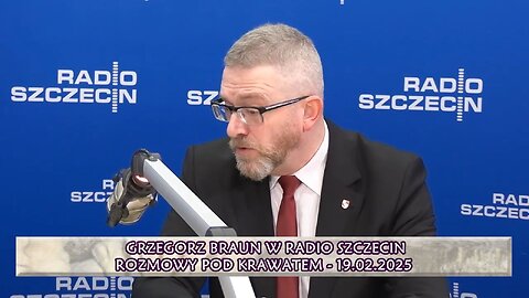 Nasz kandydat na prezydenta Grzegorz Braun w Radio Szczecin