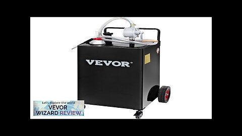 VEVOR 30 Gallon Fuel Caddy Gas Storage Tank & 4 Wheels Review