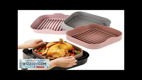 AirFryers Silicone Basket Pot Silicone Mold Air Fryers Easy Clean Oven Baking Review