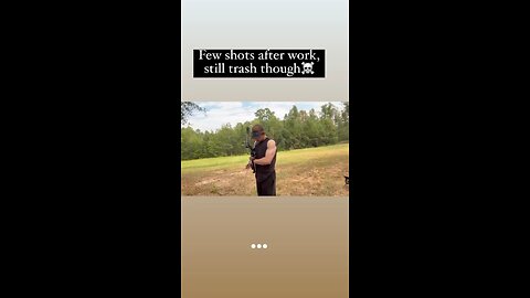 1st week learning to shoot
