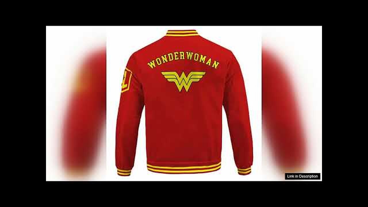 Wonder Woman Red and Yellow Children’s Bomber Jacket Review