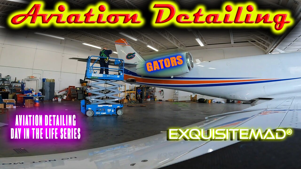 Aviation Detailing | Gators Jet in Florida