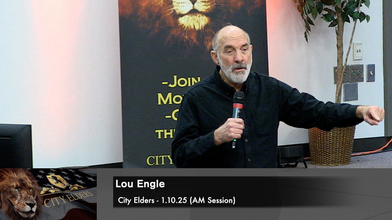 Lou Engle at City Elders - Morning Session