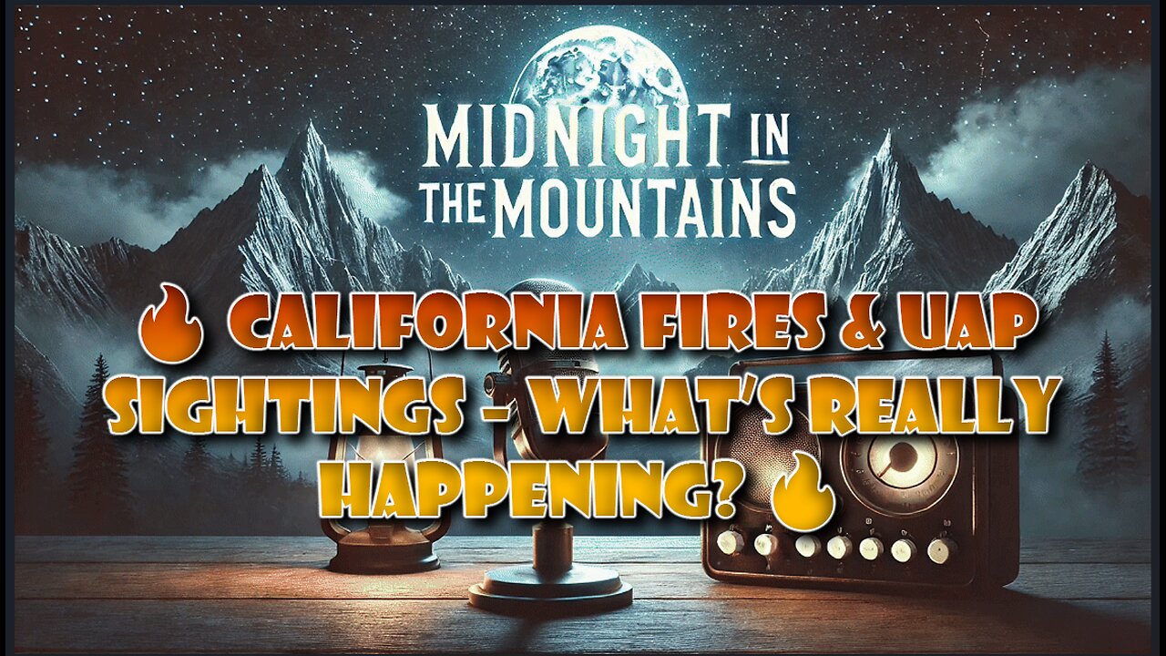 🔥 California Fires & UAP Sightings – What’s REALLY Happening? 🔥