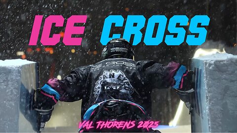 The Fastest Sport on Ice - Ice Cross Val Thorens 2025