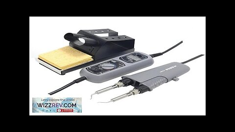 938D Portable Hot Tweezer Soldering Station with Fast Heat Up Smart Sleep Review