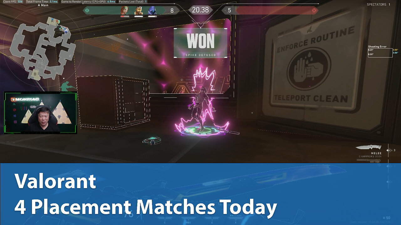 4 Placement Matches Today | Competitive | Valorant