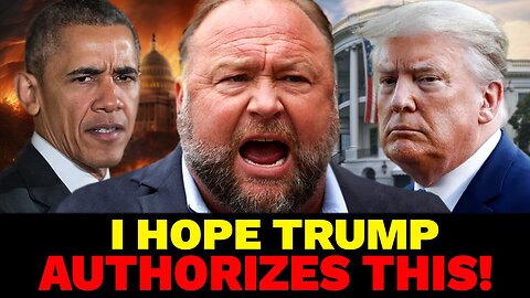 Alex Jones EXPOSES why Trump wants this investigated NOW!!!