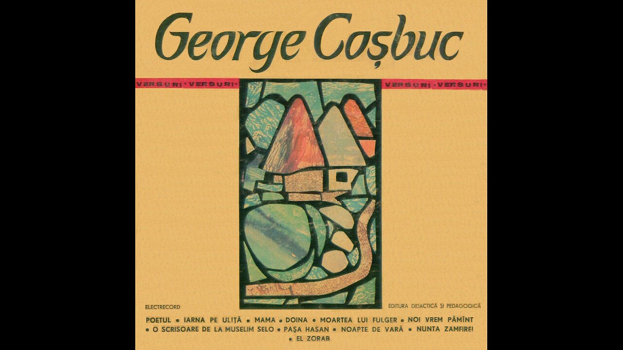 "El Zorab" de George Cosbuc in recitarea Florin Piersic