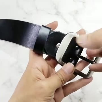 Premium Genuine Full Grain Leather Men's Belt - The Best Men's Leather Belt for Style and Durability