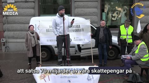 Tänk om..! Tal av Andreas Sidkvist, partiledare MoD - Mänskliga rättigheter och Demokrati