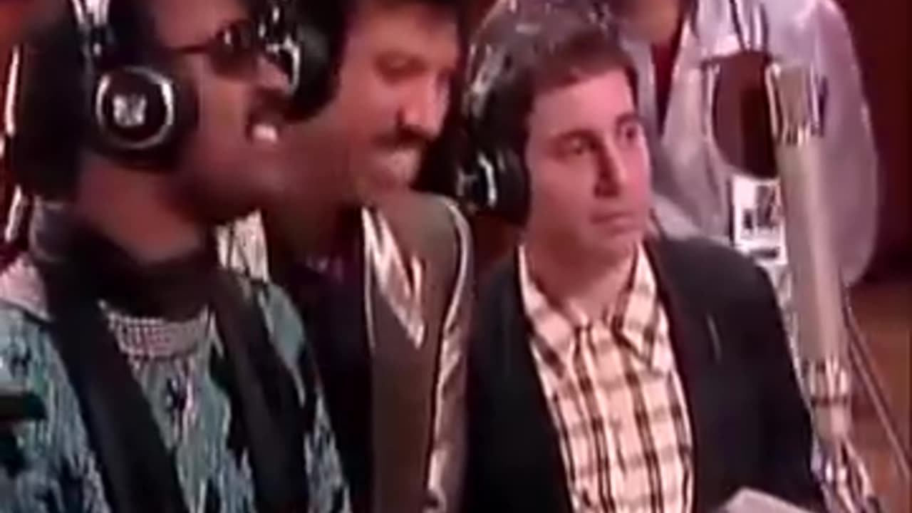 We Are The World Rehersals