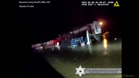 Kanawha County deputies release body cam footage after rescuing family from flooded home