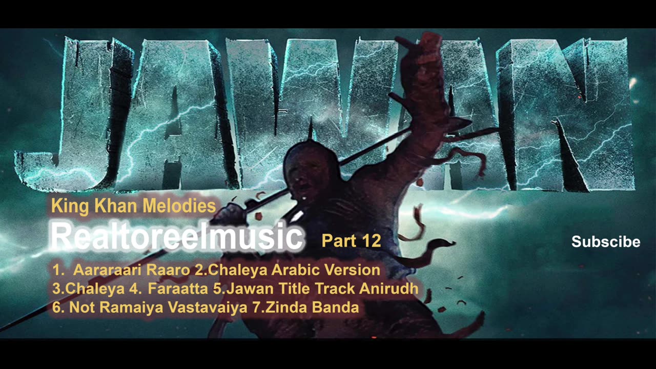 "Shah Rukh Khan Melodies Part 12 - Jawan