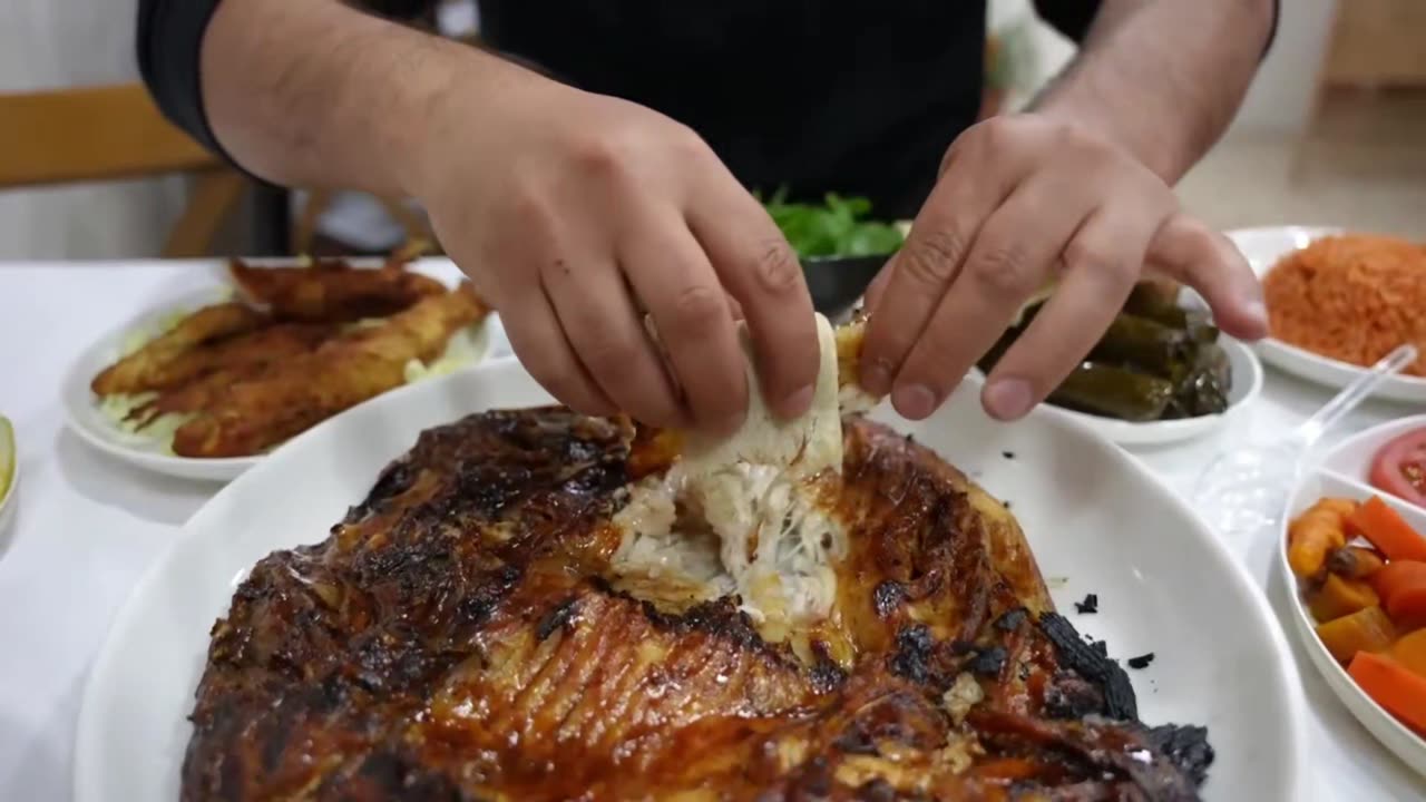 Sizzling and Delicious: Iraqi Grilled Fish Cooking Demo