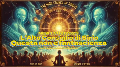 NEW 17/02/2025 L'Alto Consiglio di Sirio: questa non è fantascienza.