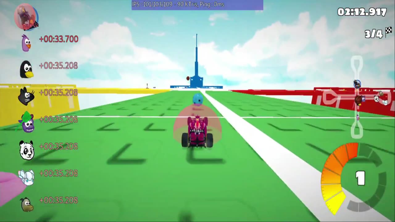 SuperTuxKart But Is Doomspire Brickrace