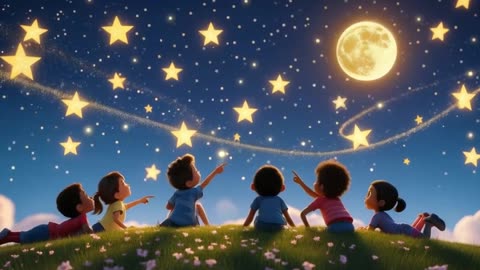 123 counting stars⭐⭐in the sky song