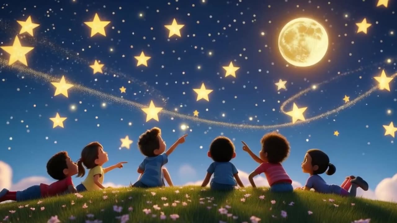 123 counting stars⭐⭐in the sky song