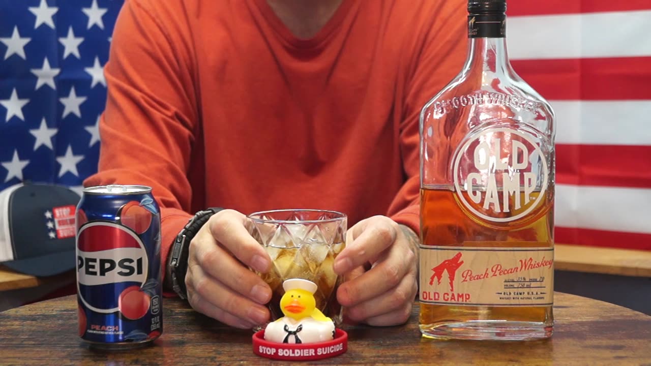 Jerome Groebner - Old Camp Peach Pecan Whiskey & Pepsi Peach