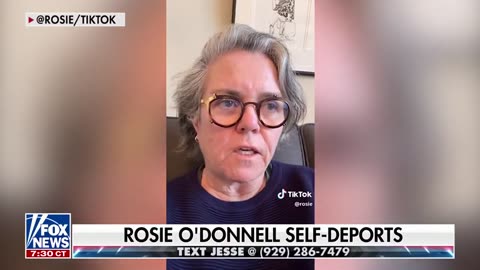 WINNING: Rosie O'Donnell Has FLED the U.S. 