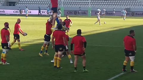 Romania vs Uruguay (Florin Surugiu 100 caps) (Rugby International)