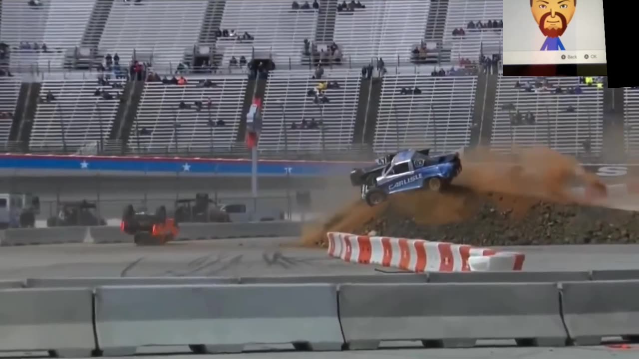 WTF Moments in Stadium SUPER Trucks (Part 2) (REACTION)